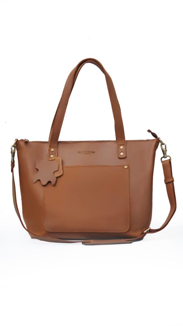 Large Tote Bag - Brown